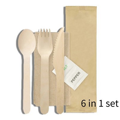 Set alat pemotong kayu sekali pakai