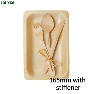 Peralatan makan kayu sekali pakai