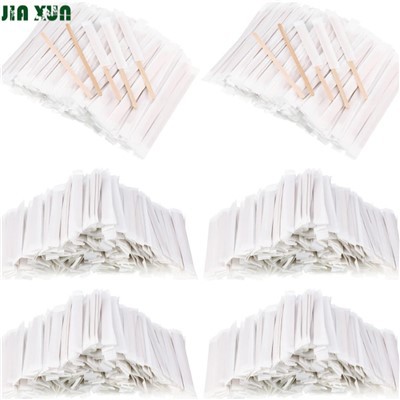 Tongkat pengaduk kopi espresso kayu